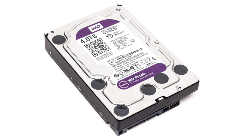 картинка Жесткий диск HDD 4ТБ, Western Digital Purple от магазина ФОРТ СП